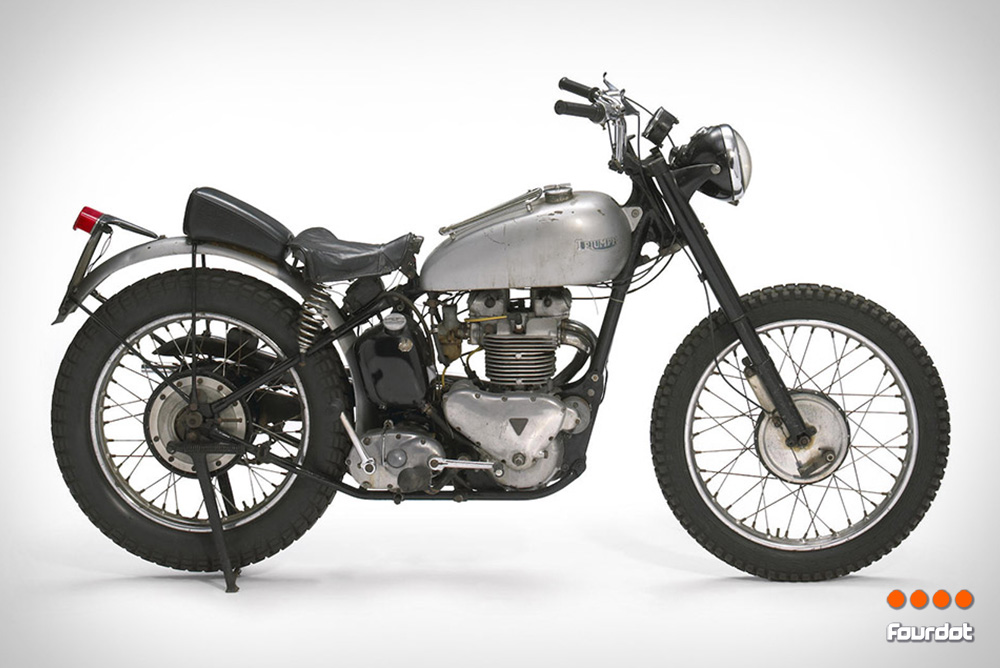 Fonzie's 1949 Triumph Trophy 500