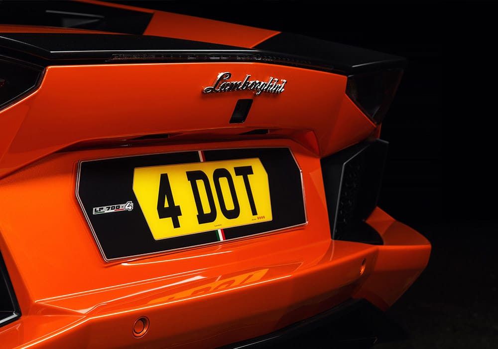 KA Depot Matte Black License Plate Frame For Lamborghini – Stainless, Chrome Logo