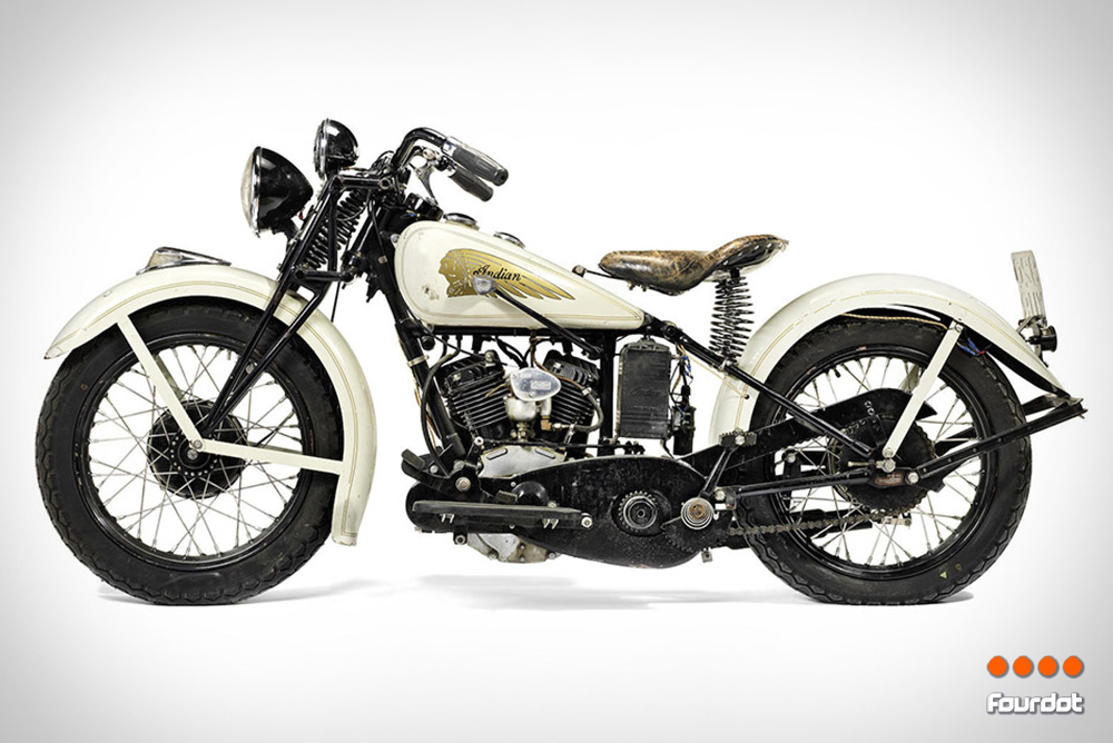 Steve McQueens 1934 Indian Sport Scout