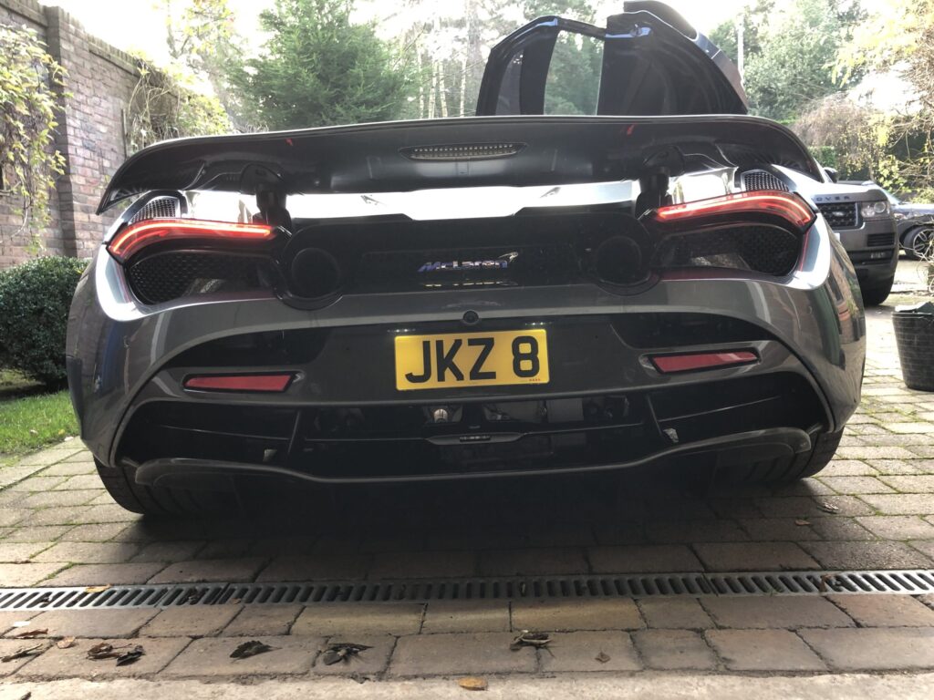 short number plate