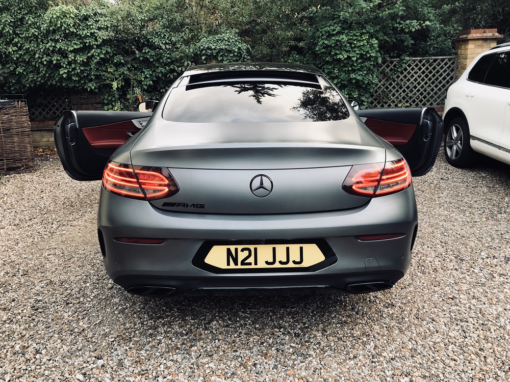 shaped number plate