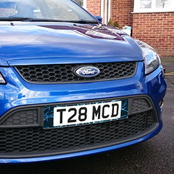 custom number plate