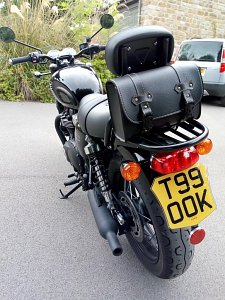 motorcycle number plate