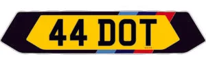bmw m3 number plate