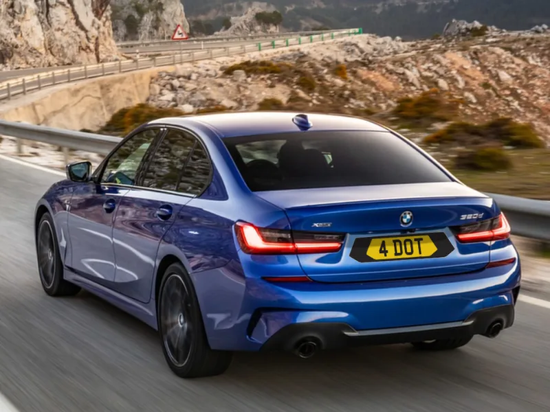 BMW 3 Series G20 Carbon Design Signature & Classic Plate Set