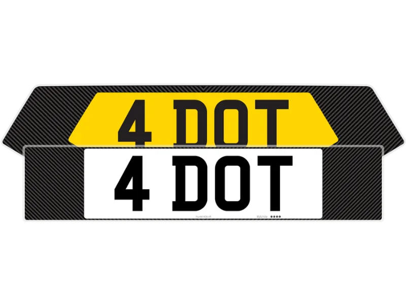 BMW 3 Series G20 Carbon Design Signature & Classic Plate Set