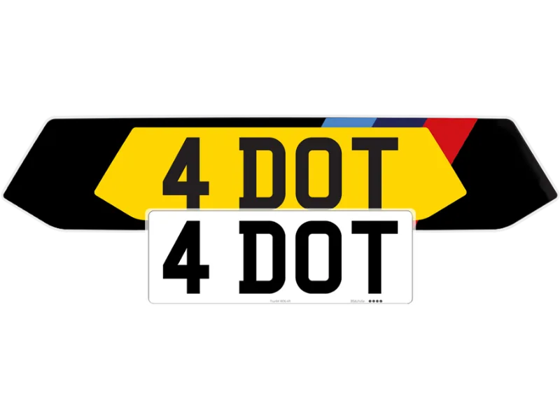 BMW 3 Series G20 Signature & Zero Plate Set With M Sport Design