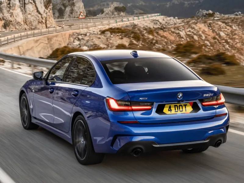 BMW 3 Series G20 Signature & Zero Plate Set With M Sport Design