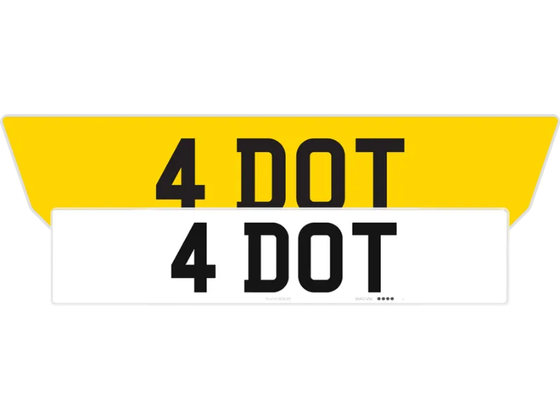 BMW 5 Series G30 Reflective Signature & Classic Plate Set