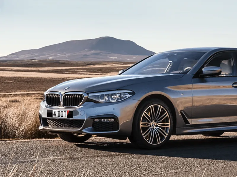 BMW 5 Series G30 Classic Plate Set With M Sport Design