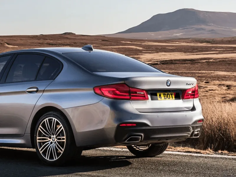 BMW 5 Series G30 Classic Plate Set With M Sport Design