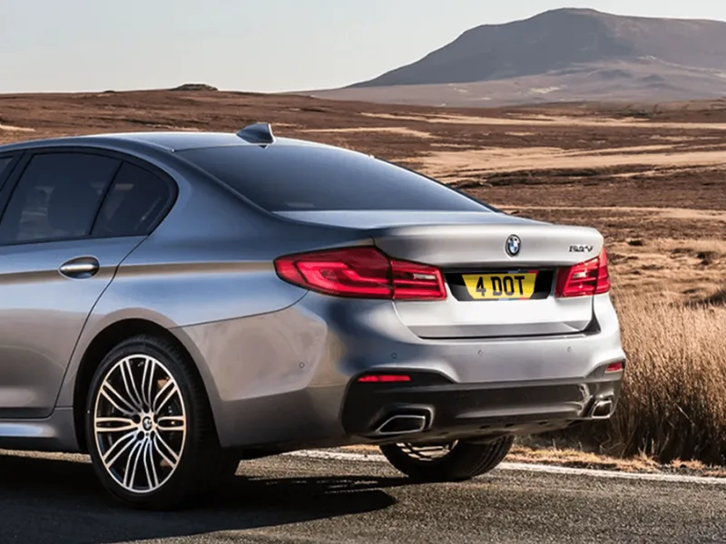 BMW 5 Series G30 Signature & Zero Plate Set With M Sport Design