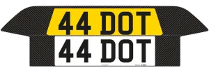 Alpine A110 Carbon Signature & Classic Plate Set