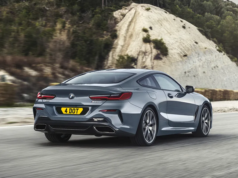 BMW 8 Series G14/G15/G16 Black Signature & Classic Plate Set