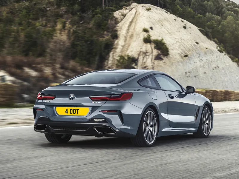 BMW 8 Series G14/G15/G16 Fully Reflective Signature & Classic Plate Set
