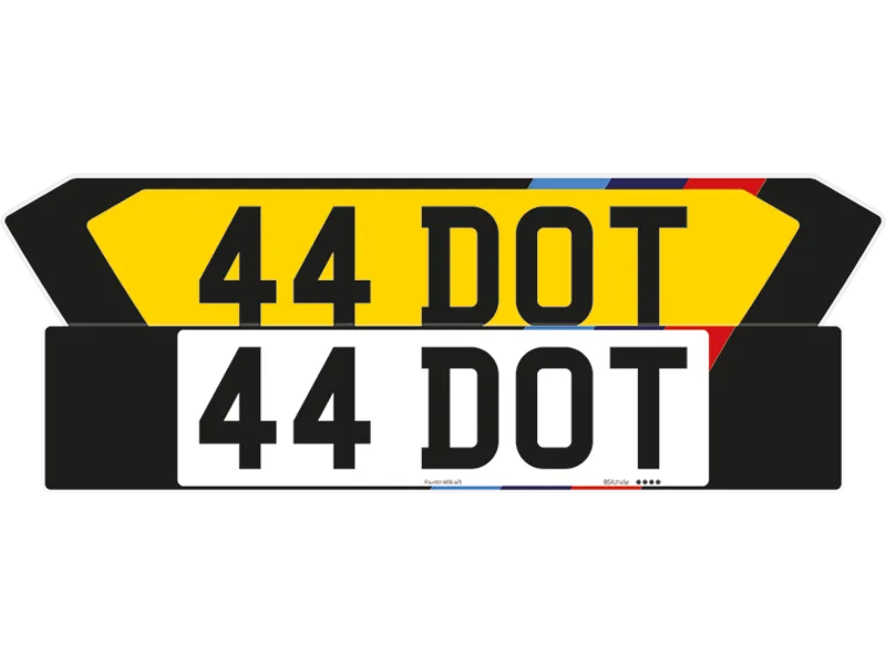 BMW 1 Series Signature & Classic Plate Set With M Sport Design