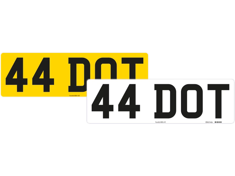 Aston Martin DB11 Zero Plate Set