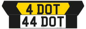 BMW 8 Series G14/G15/G16 Black Signature & Classic Plate Set