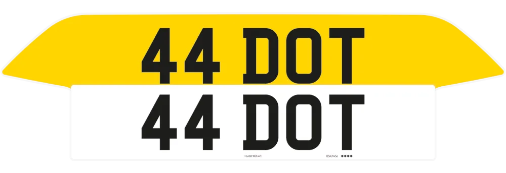 Alpine A110 Fully Reflective Signature & Classic Plate Set