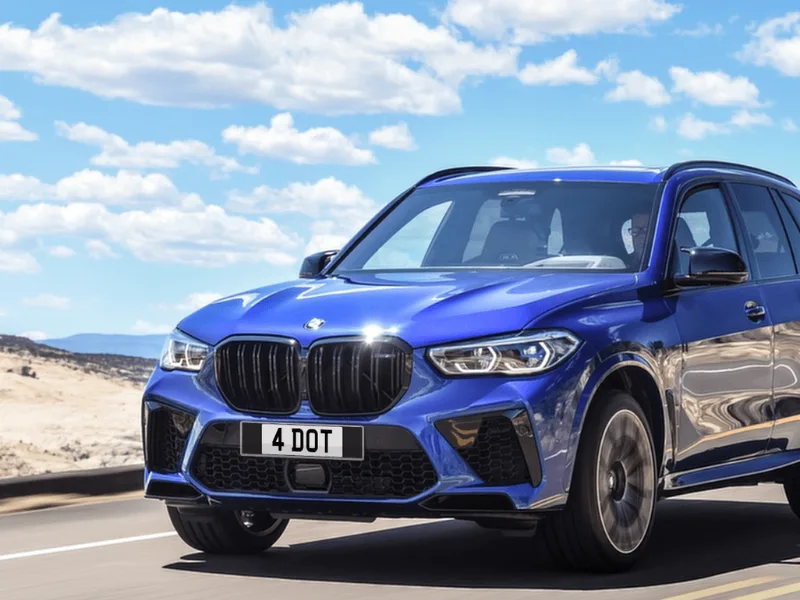 BMW X5 G05/G18 Carbon Signature Plates