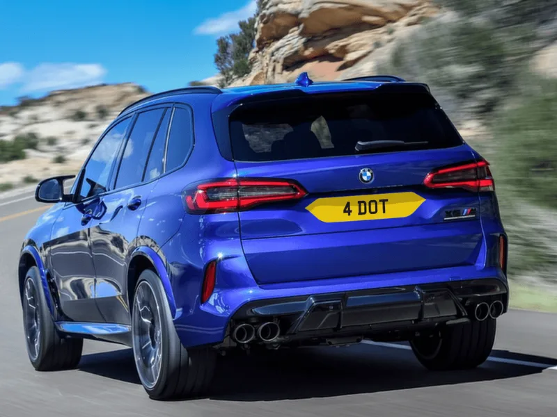 BMW X5 G05/G18 Reflective Signature & Classic Plate Set