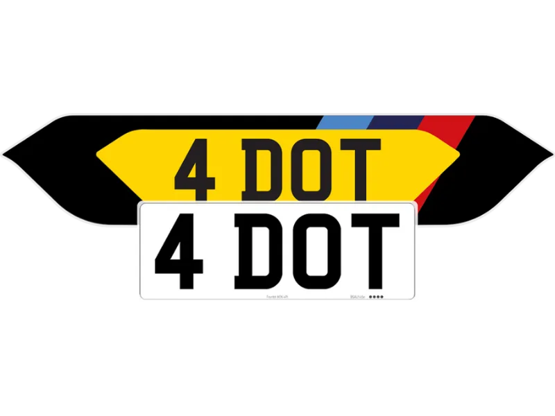 BMW X5 G05/G18 Signature & Zero Plate Set With M Sport Design