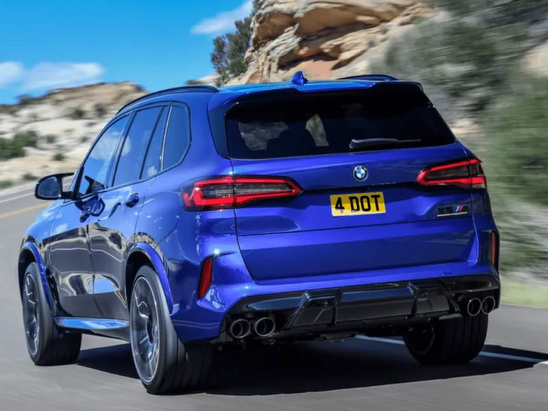 BMW X5 G05/G18 Zero Plates