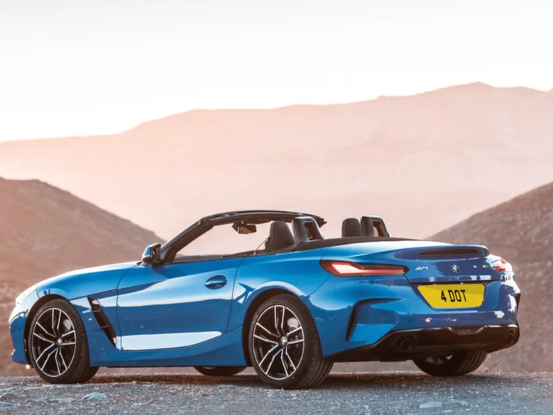 BMW Z4 G29 Reflective Signature & Classic Plate Set