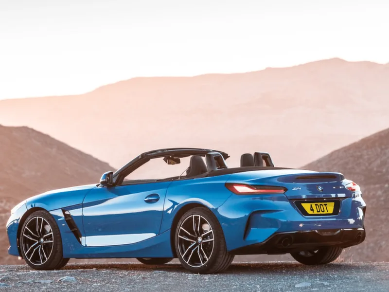 BMW Z4 G29 Black Signature & Zero Plate Set