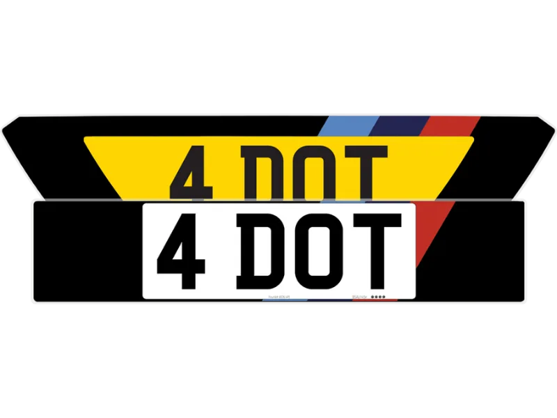 BMW Z4 G29 Signature & Classic Plate Set With M Sport Design