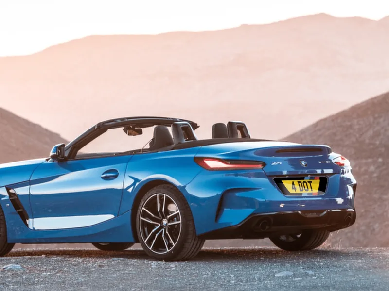 BMW Z4 G29 Signature & Zero Plate Set With M Sport Design