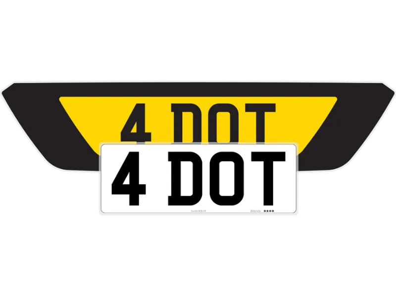 BMW Z4 G29 Black Signature & Zero Plate Set