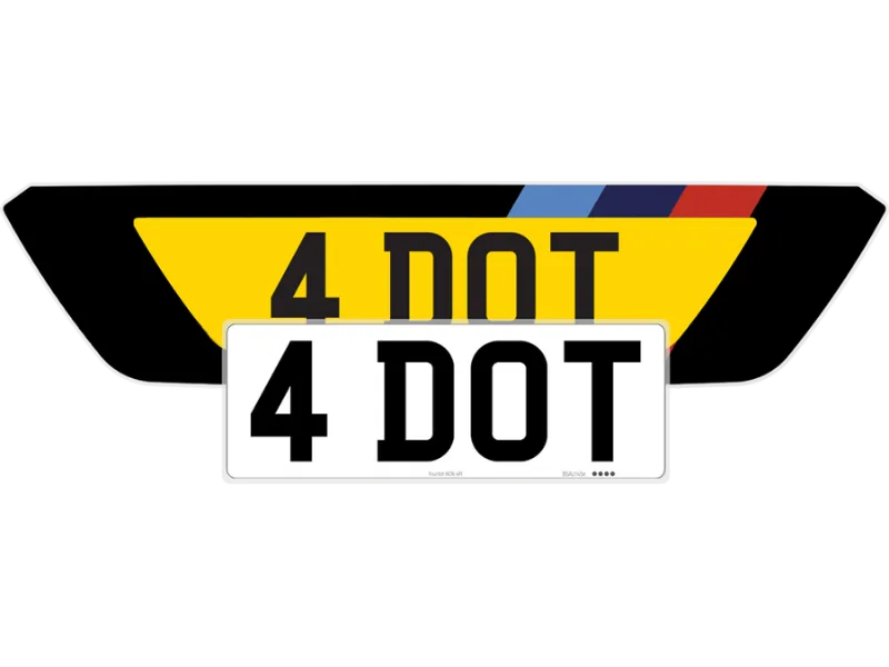 BMW Z4 G29 Signature & Zero Plate Set With M Sport Design