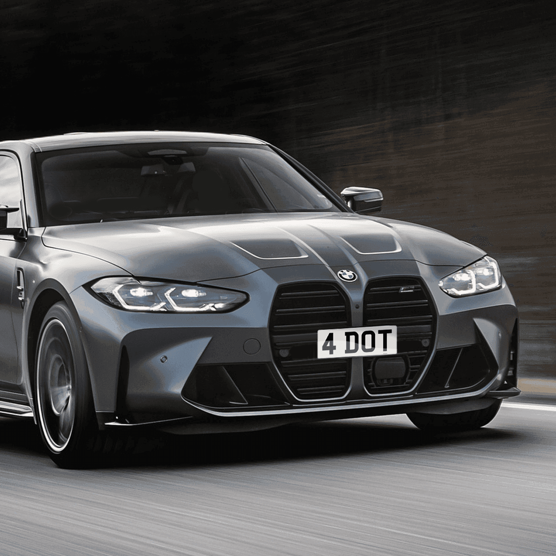 BMW M3 G80 Plates | BMW Zero Plates | Fourdot Plates
