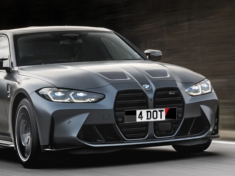 BMW M3 G80 Signature & Classic Plate Set With M Sport Design