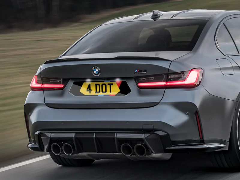 BMW M3 G80 Signature & Classic Plate Set With M Sport Design