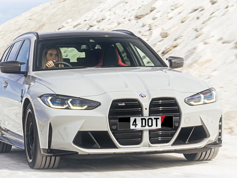 BMW M3 G81 Signature & Classic Plate Set With M Sport Design