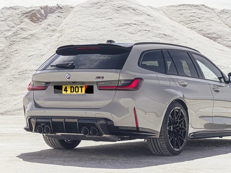 BMW M3 G81 Classic Plate Set With M Sport Design
