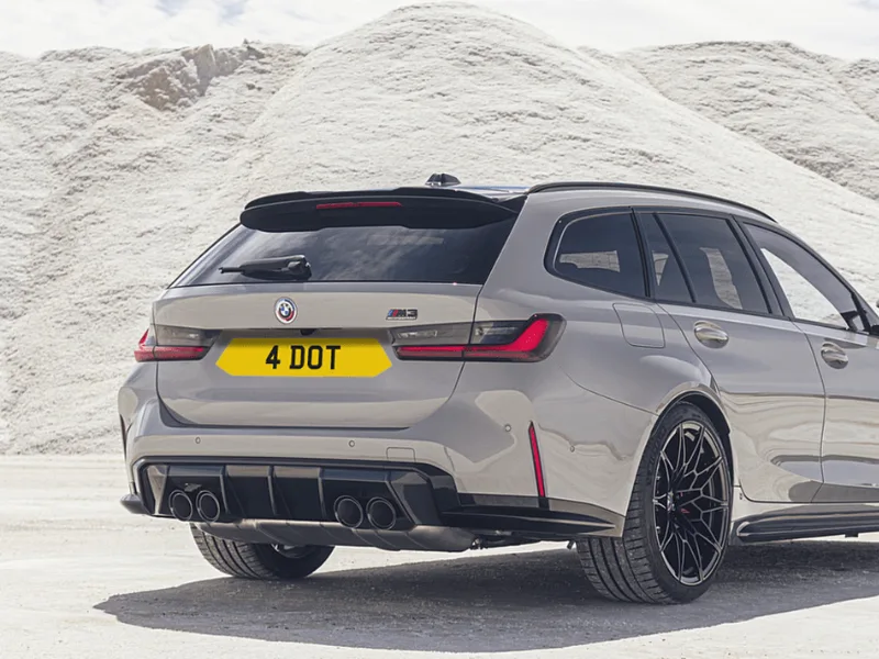 BMW M3 G81 Reflective Signature Plates