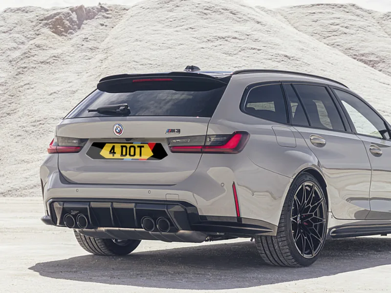 BMW M3 G81 Signature & Classic Plate Set With M Sport Design