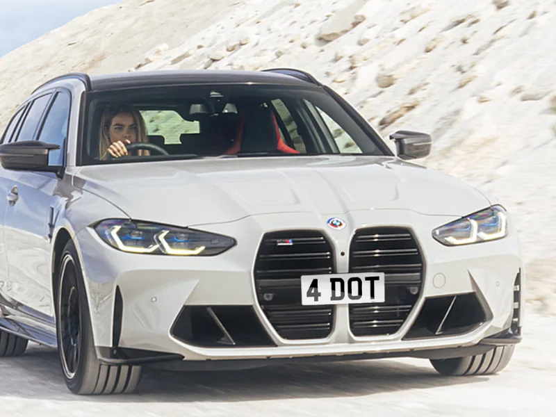 BMW M3 G81 Zero Plates