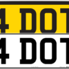 BMW M3 G81 Black Signature & Classic Plate Set