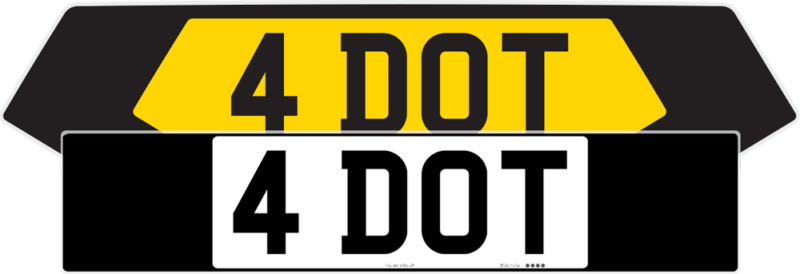 BMW M3 G81 Black Signature & Classic Plate Set