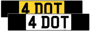 BMW Z4 G29 Black Classic Plate Set