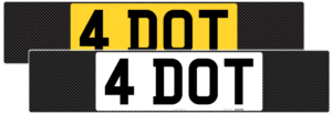 BMW Z4 G29 Carbon Classic Plate Set