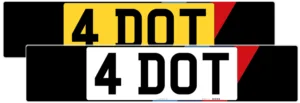 BMW Z4 G29 Classic Plate Set With M Sport Design