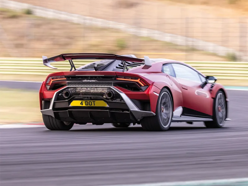 Lamborghini Huracán STO Profile 1 Fully Reflective Signature & Zero Plate Set