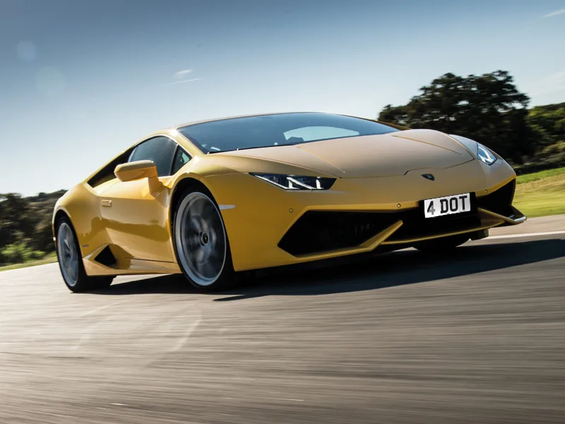 Lamborghini Huracán Zero Plate Set