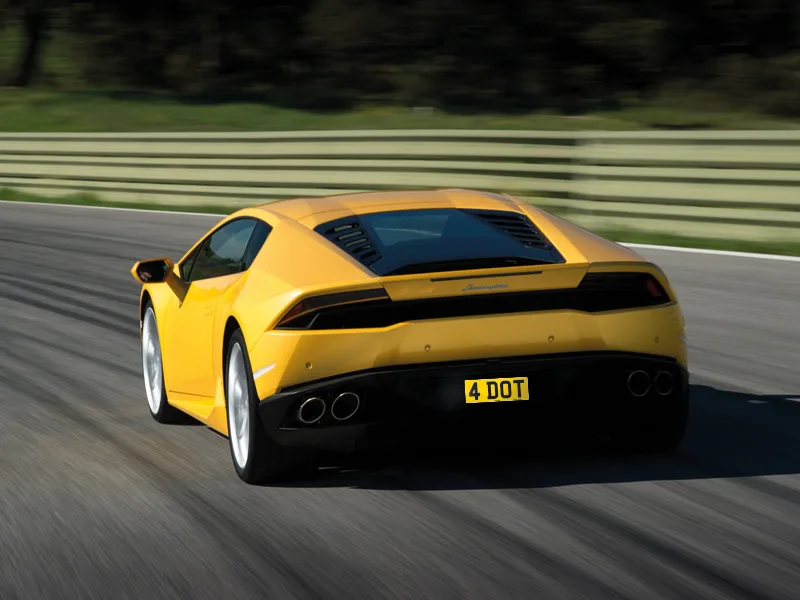 Lamborghini Huracán Zero Plate Set