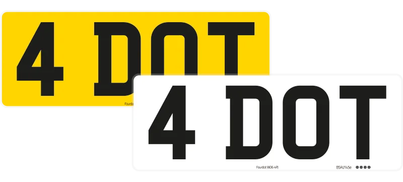 Lamborghini Urus Zero Plate Set